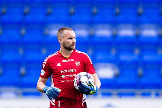 IFK Norrköpings målvakt Oscar Jansson