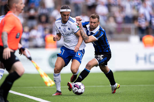 7 IFK Norrköpings Jonathan Levi och Sirius Filip Rogic