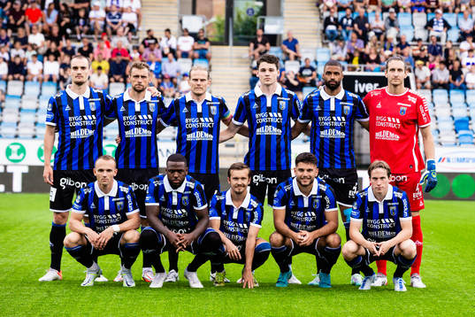 Sirius startelva med Adam Hellborg, Filip Rogic, Tim