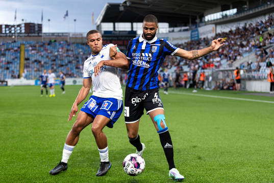IFK Norrköpings Darrell Kamdem Tibell och Sirius