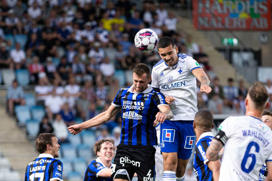Sirius Filip Rogic och IFK Norrköpings Lucas Lima