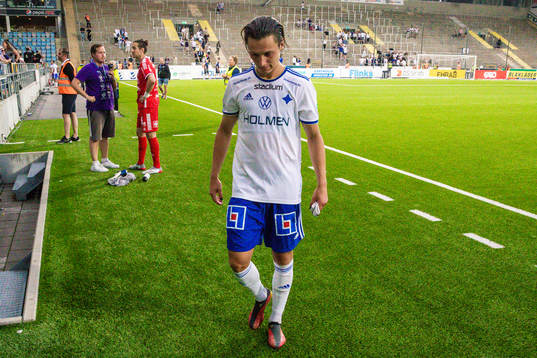 IFK Norrköpings Jonathan Levi deppar