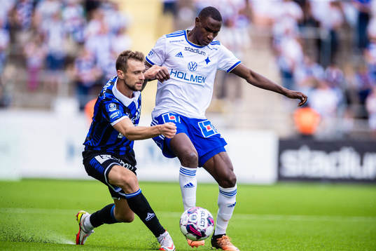 Sirius Filip Rogic och IFK Norrköpings Godswill Ekpolo
