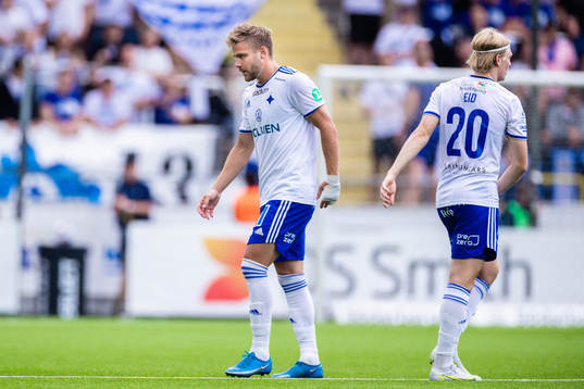 IFK Norrköpings Christoffer Nyman lämnar planen