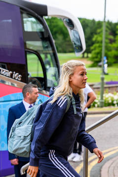 Hanna Glas of the Swedish women's national football team