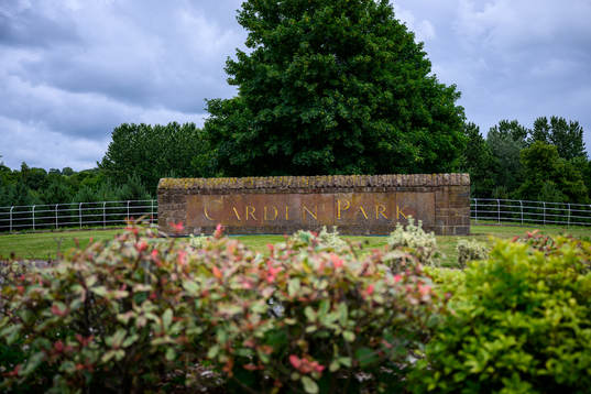 Exterior view of the entrance to Sweden basecamp Carden Park