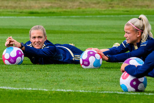 Magdalena Eriksson and Hanna Glas