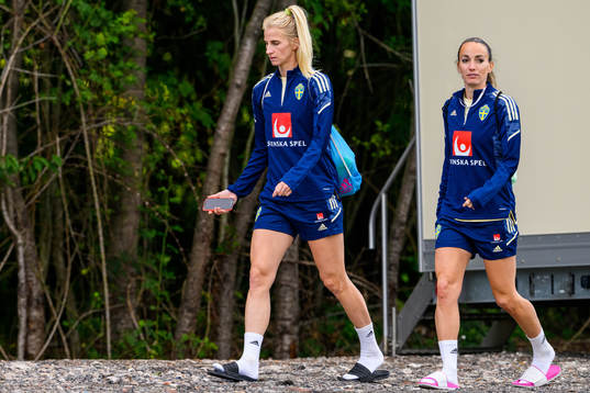 Sofia Jakobsson and Kosovare Asllani