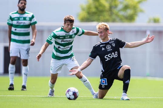 Brages Henry Sletsjøe och Västerås SKs Olle Edlund