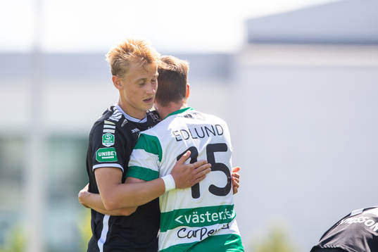 Brages Henry Sletsjøe och Västerås SKs Olle Edlund