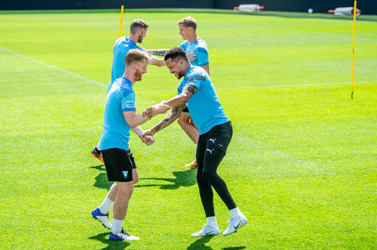 Anders Christiansen och Martin Olsson