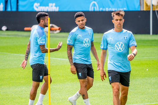 Sergio Pena, Romain Gall och Jonas Knudsen