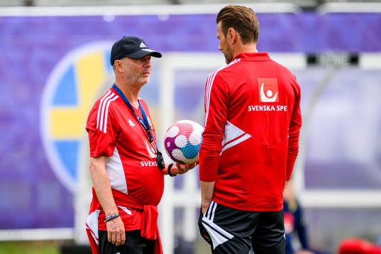 Peter Gerhardsson, head coach and Magnus Andersson, team