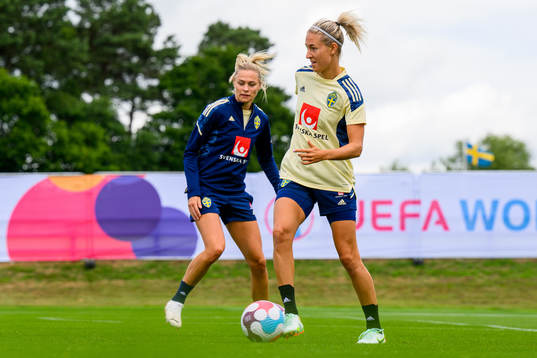 Fridolina Rolfö and Emma Kullberg