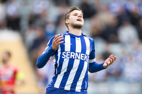 IFK Göteborgs Gustaf Norlin deppar