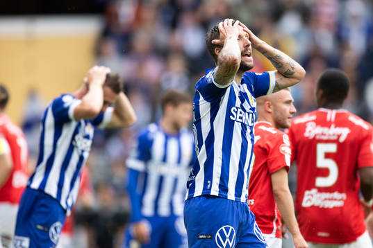 IFK Göteborgs Mattias Bjärsmyr deppar