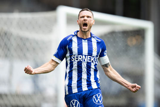 IFK Göteborgs Marcus Berg jublar