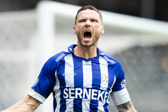 IFK Göteborgs Marcus Berg jublar