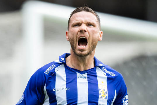 IFK Göteborgs Marcus Berg jublar