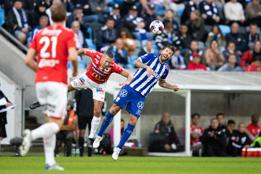 Degerfors Nikola Djurdjic och IFK Göteborgs Mattias