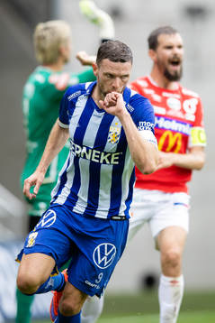 IFK Göteborgs Marcus Berg jublar