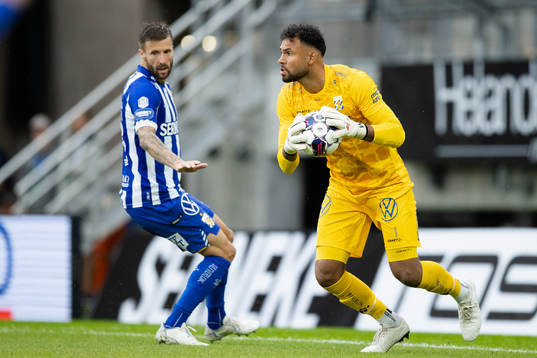 IFK Göteborgs målvakt Warner Hahn