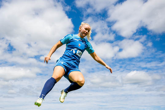 Anna Jøsendal of the Norwegian national football team