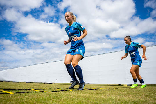 Thea Bjelde of the Norwegian national football team