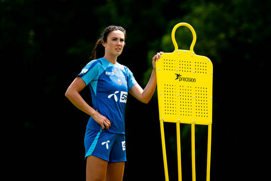 Ingrid Syrstad Engen of the Norwegian national football team
