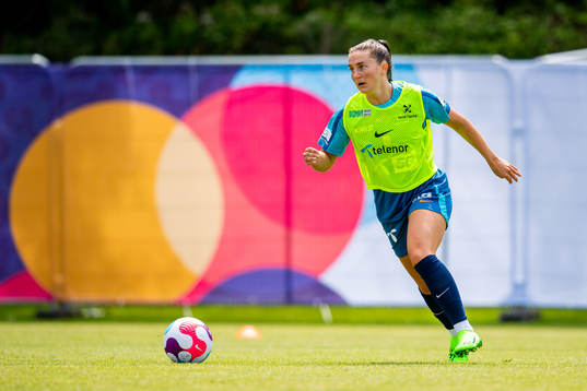 Vilde Bøe Risa of the Norwegian national football team