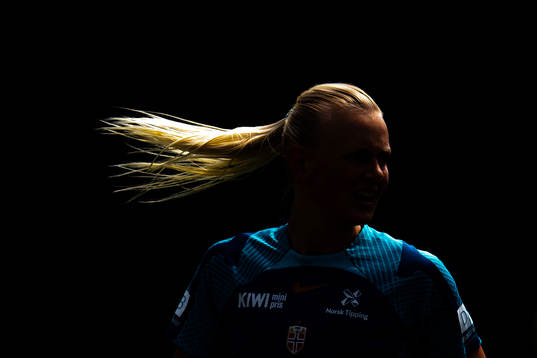 Karina Sævik of the Norwegian national football team