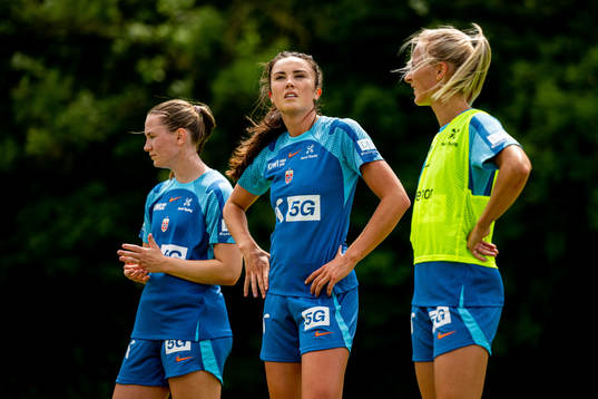 Ingrid Syrstad Engen of the Norwegian national football team