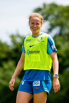 Julie Blakstad of the Norwegian national football team