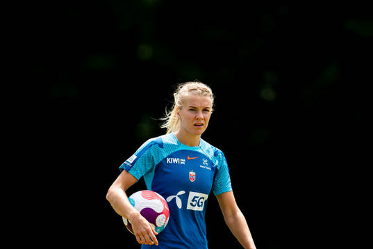 Ada Hegerberg of the Norwegian national football team