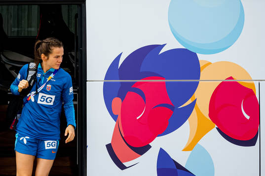 Tuva Hansen of the Norwegian national football team