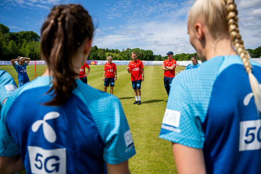 Martin Sjögren, head coach of the Norwegian national