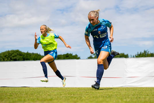 Thea Bjelde of the Norwegian national football team