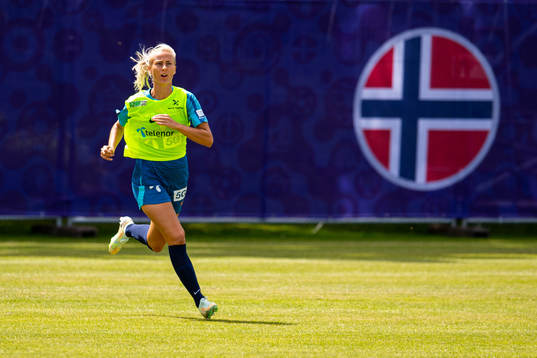 Anja Sønstevold of the Norwegian national football team