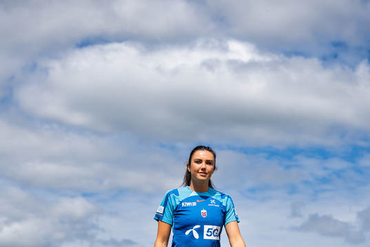 Ingrid Syrstad Engen of the Norwegian national football team