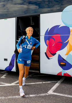Anja Sønstevold of the Norwegian national football team
