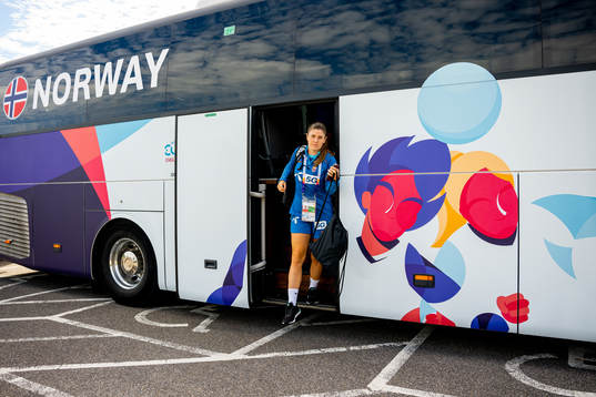 Maren Mjelde of the Norwegian national football team