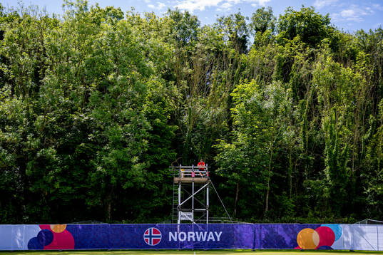 Fredrik Vold, analyst of the Norwegian national football