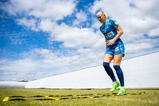 Karina Sævik of the Norwegian national football team