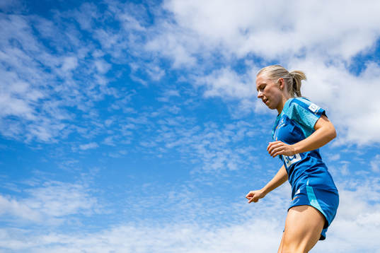 Thea Bjelde of the Norwegian national football team
