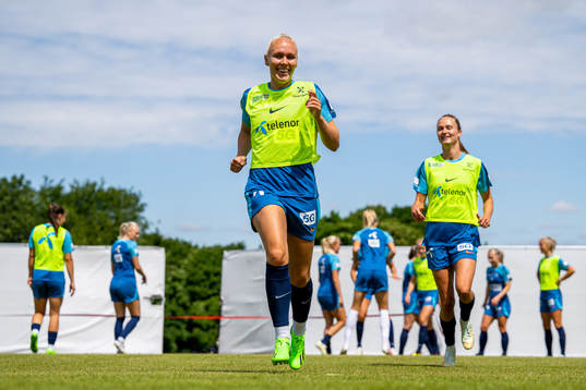 Maria Thorisdottir of the Norwegian national football team