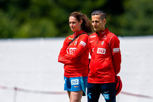 Physio Margareta Endresen and doctor Said Tutunchian of the