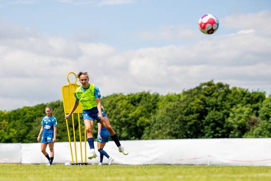 Caroline Graham Hansen of the Norwegian national football