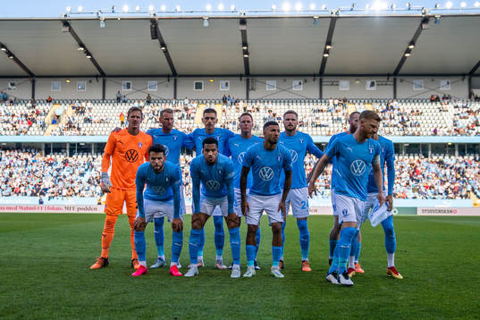The starting eleven of Malmö FF