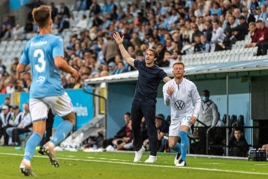 Head coach Milos Milojevic of Malmö FF
