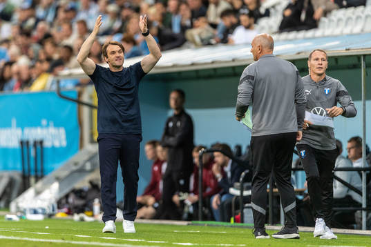 Head coach Milos Milojevic of Malmö FF